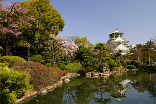 大阪城　日本庭園